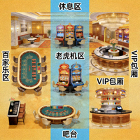 真人娛樂場示意圖